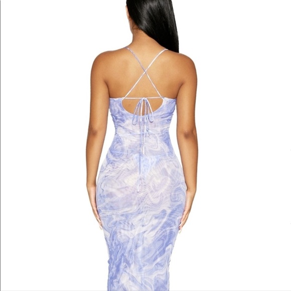 Naked Wardrobe Mesh Maxi Dress - Picture 2 of 2